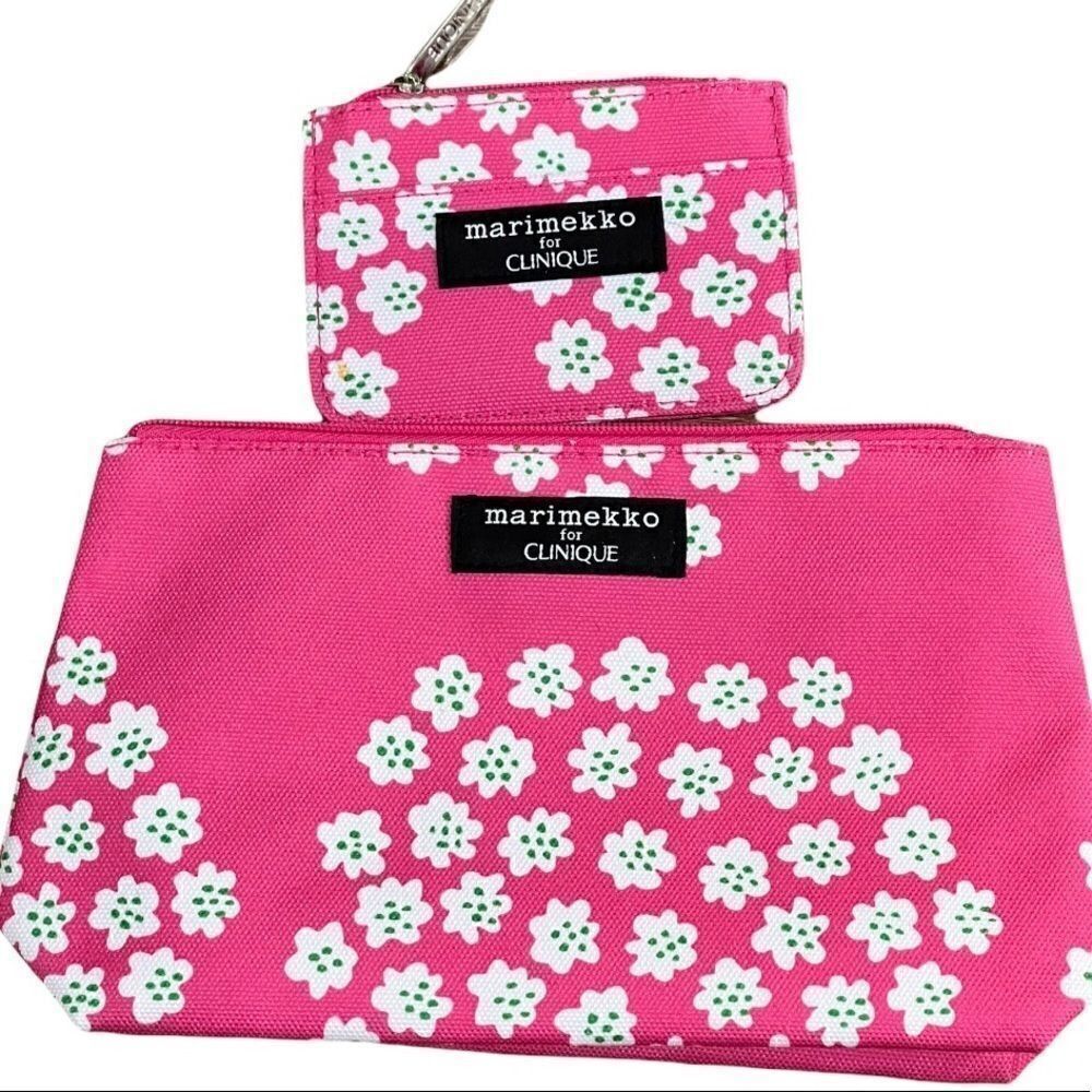 Clinique Medium Size Makeup Bag with Card Case - Picture 6 of 6